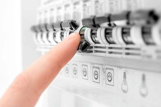 Switchboard upgrade, finger flicking switch to on position